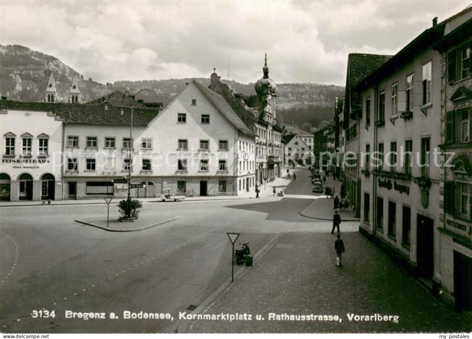 73783260 Bregenz Bodensee Kronmarktplatz U. Rathausstrasse Bregenz Bodensee - Andere & Zonder Classificatie