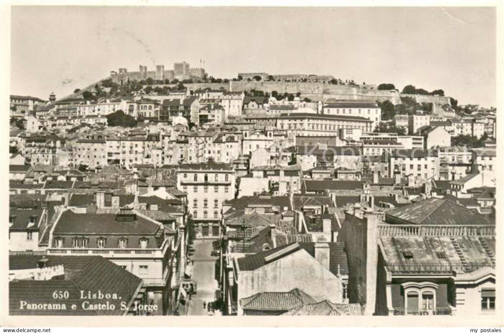 73783222 Lisboa Panorama E Castelo S. Jorge Lisboa - Autres & Non Classés