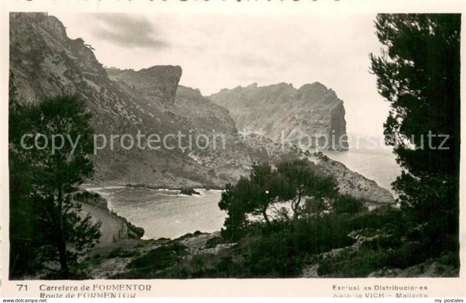 73783133 Formentor Islas Baleares ES Carretera De Formentor Kuestenstrasse Kuest - Andere & Zonder Classificatie