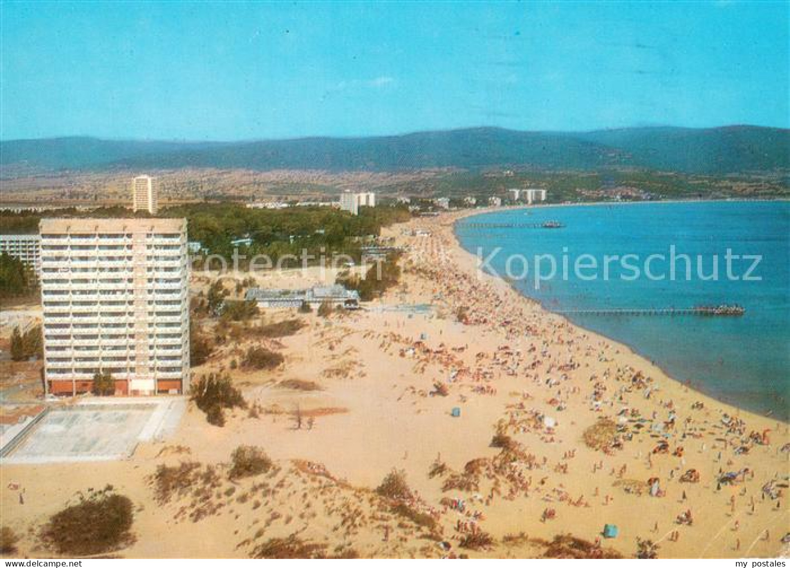 73783087 Slantchev Brjag Strand Hotel Fliegeraufnahme Slantchev Brjag - Bulgaria