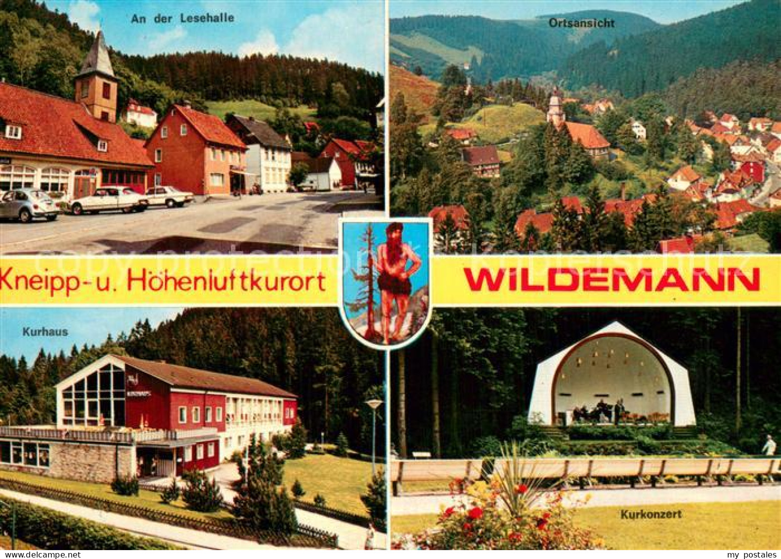 73783017 Wildemann An Der Lesehalle Ortsansicht Kurhaus Kurkonzert Wildemann - Wildemann