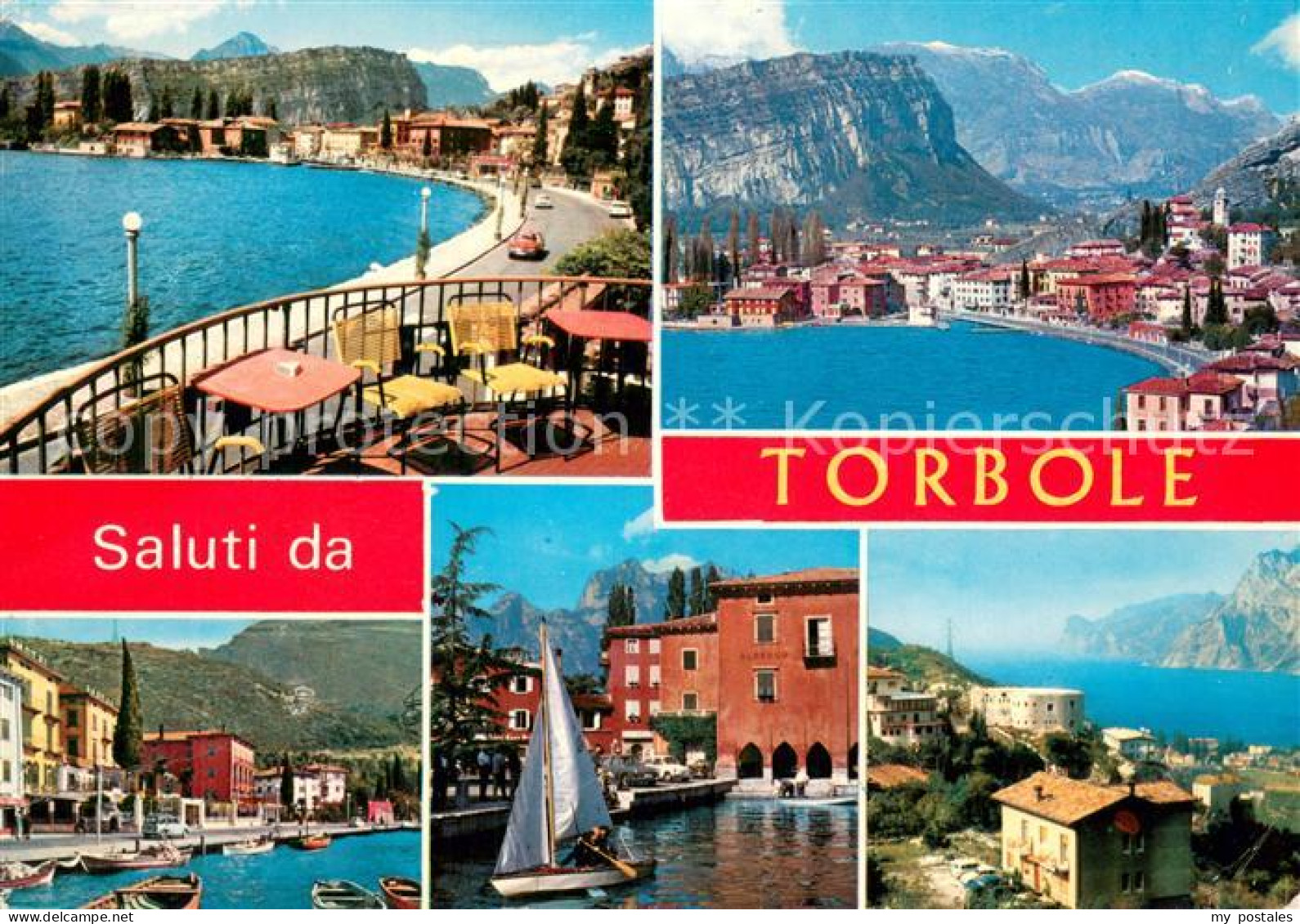73782981 Torbole Lago Di Garda IT Teilansichten Panorama  - Other & Unclassified