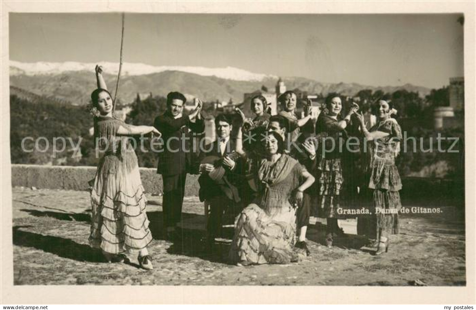 73782911 Granada Andalucia ES Danza De Gitanos  - Autres & Non Classés