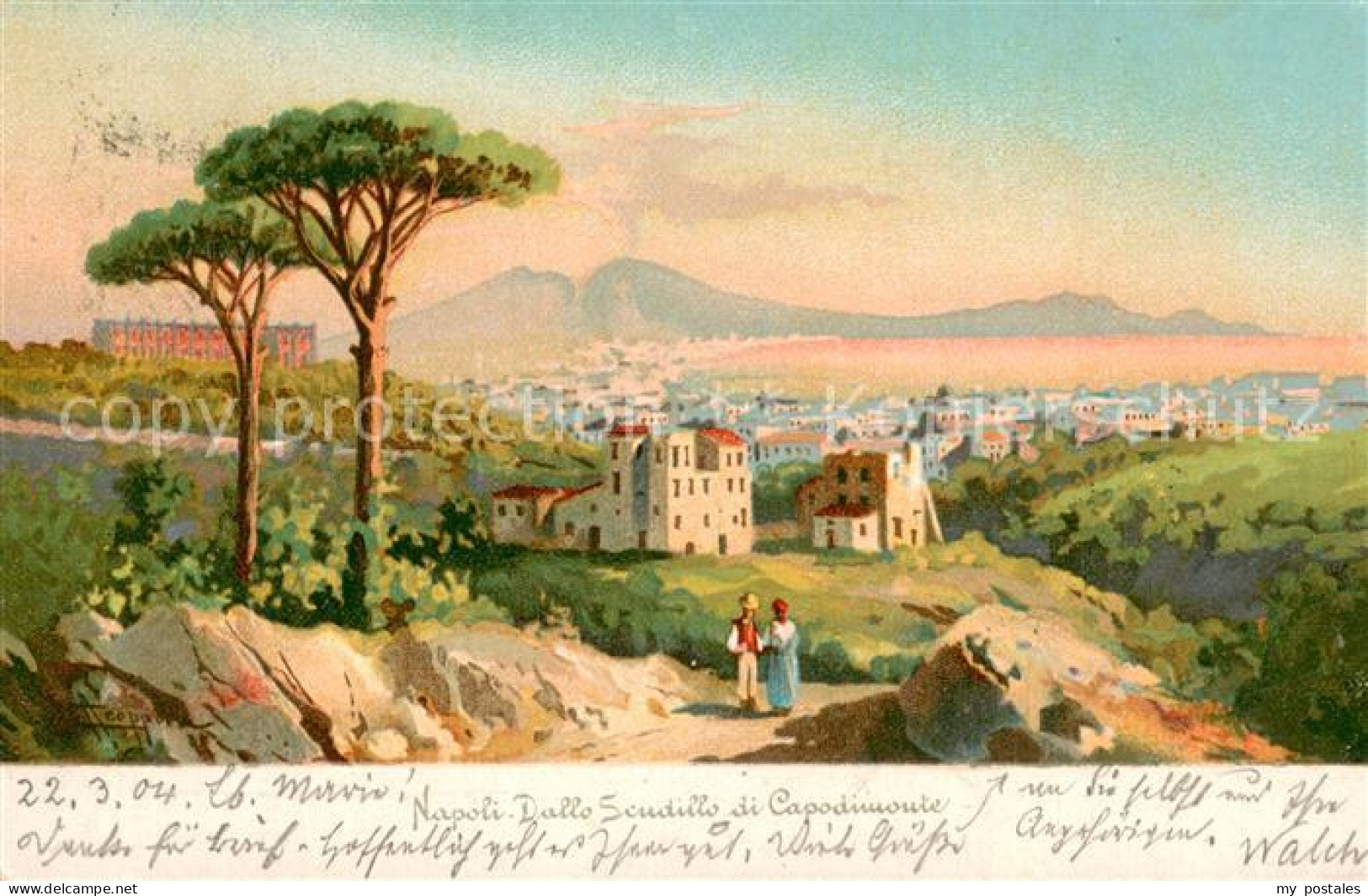 73782830 Napoli Neapel IT Dallo Scudillo Di Capodimonte  - Andere & Zonder Classificatie