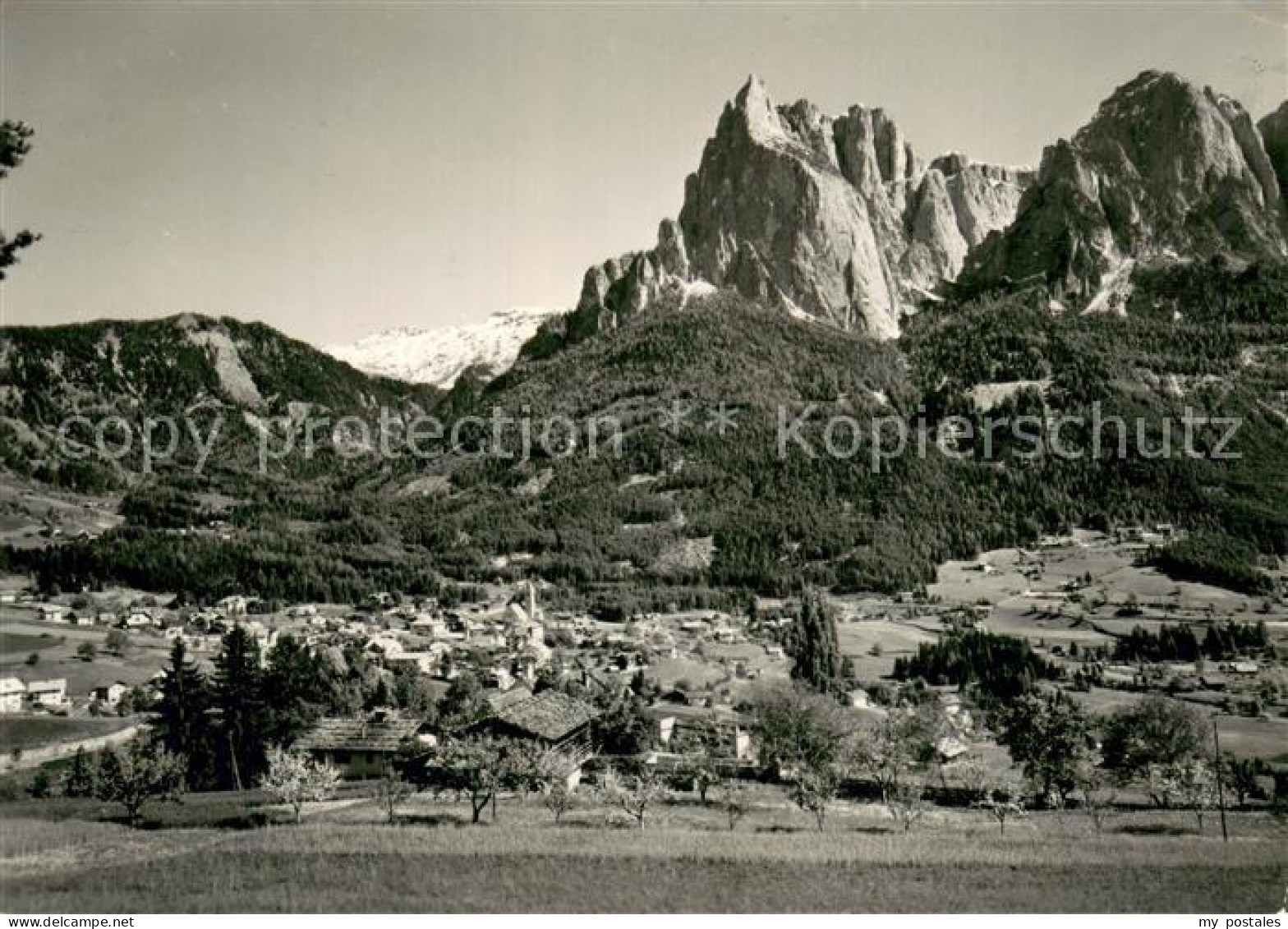 73782758 Siusi Allo Sciliar Seis Am Schlern Kastelruth Suedtirol IT Panorama  - Andere & Zonder Classificatie