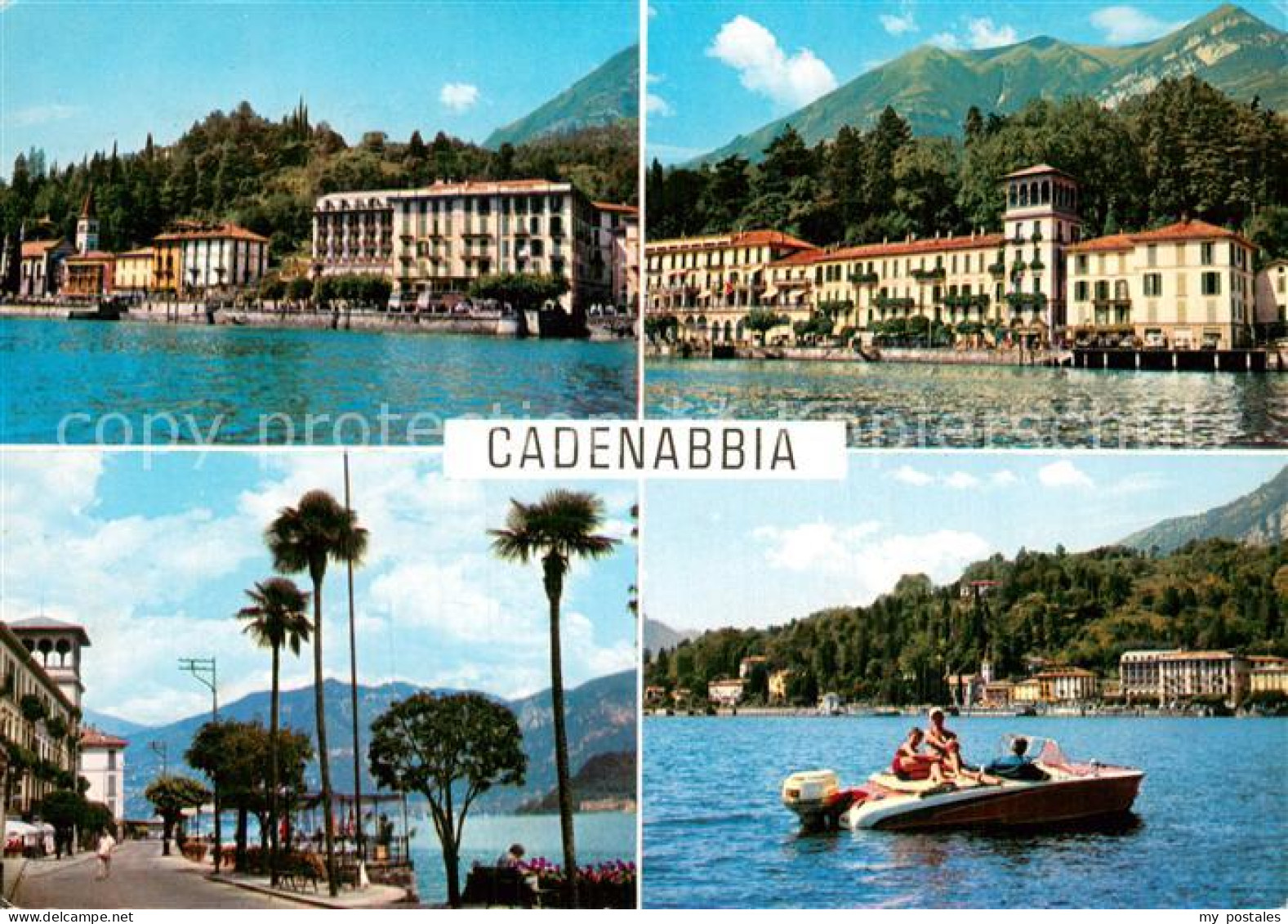 73782720 Cadenabbia Lago Di Como Teilansichten Cadenabbia Lago Di Como - Altri & Non Classificati