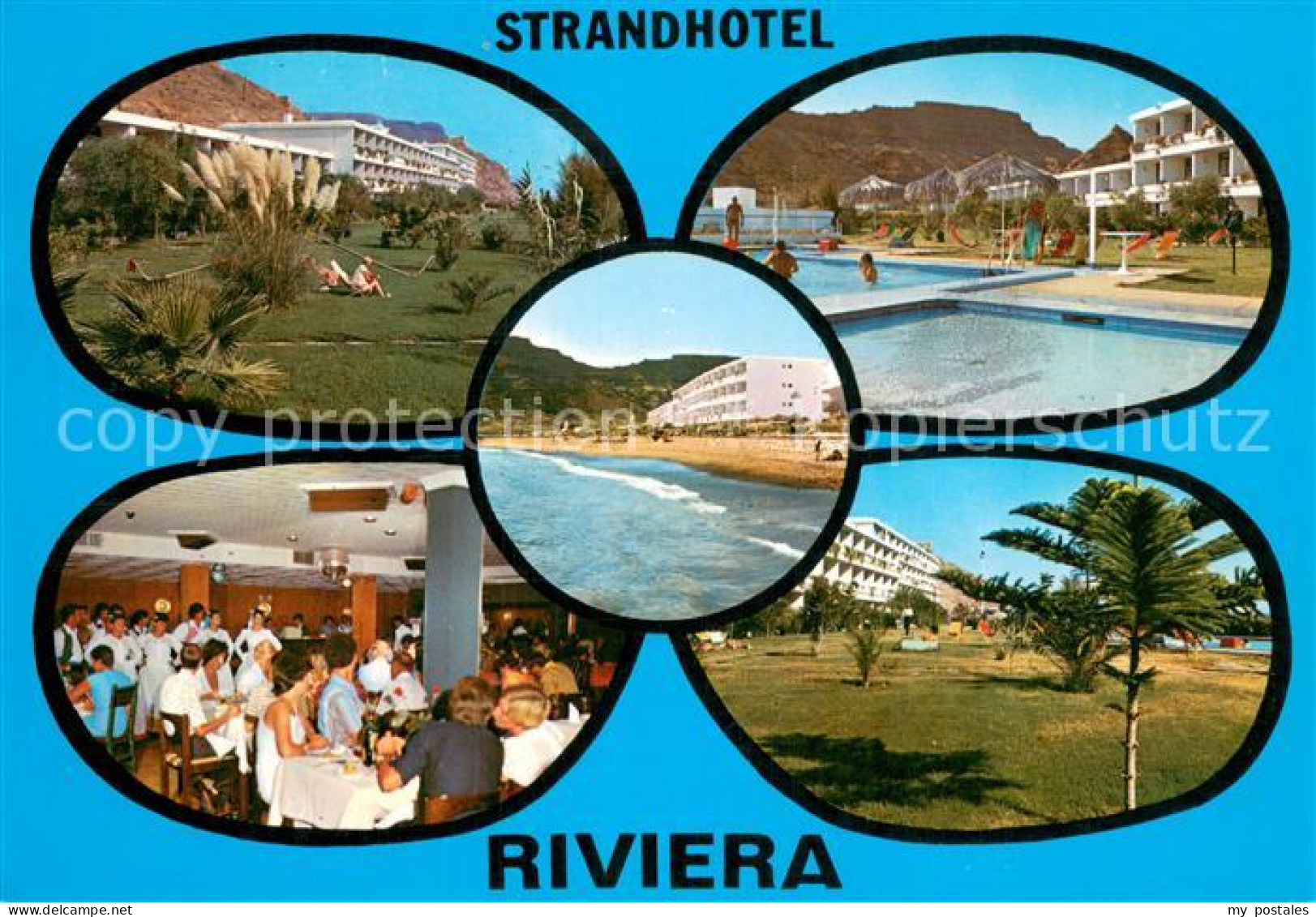 73782677 Mogan Gran Canaria ES Strandhotel Riviera Swimming Pool Strand Restaura - Autres & Non Classés