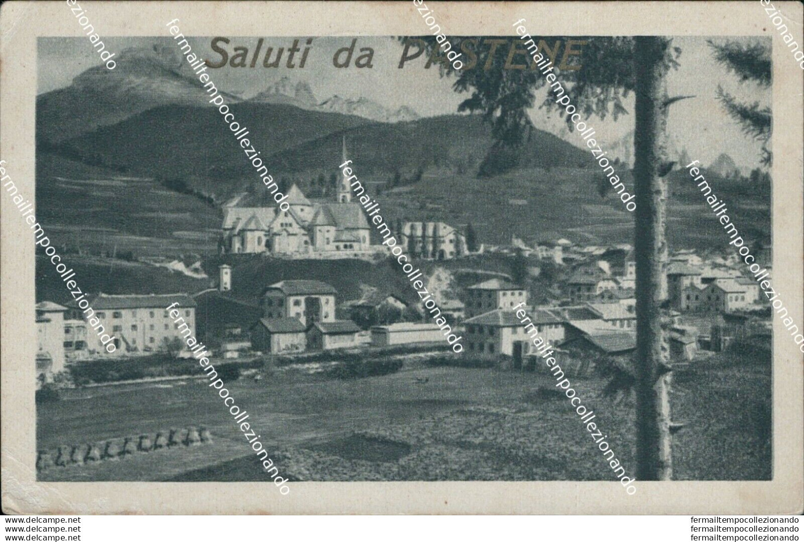 Bf378 Cartolina Saluti Da Pastene 1935 Provincia Di Benevento - Benevento