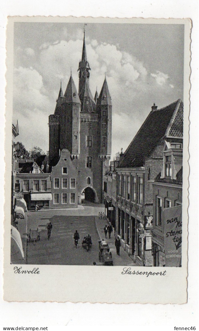 PAYS-BAS - ZWOLLE - Sassenpoort - Animée (K167) - Zwolle