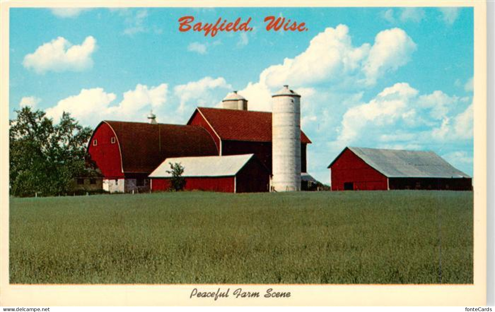 73949205 Bayfield_Wisconsin_USA Peaceful Farm Scene - Altri & Non Classificati