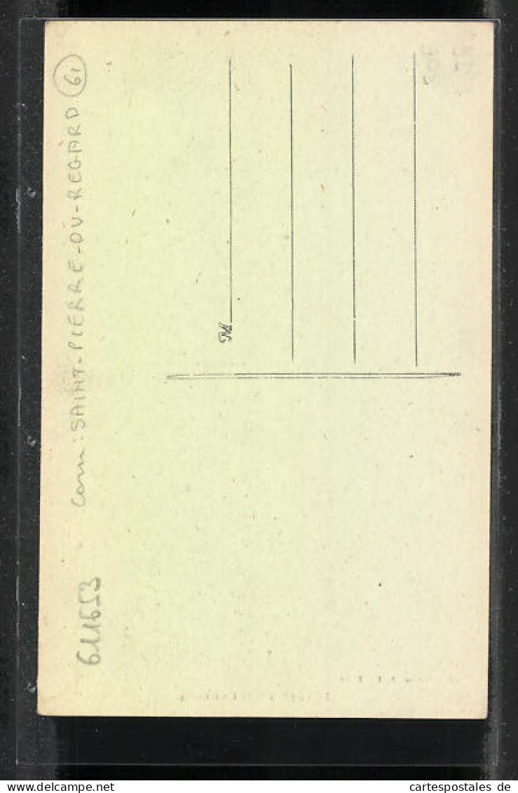 CPA Pont-Érembourg, La Vére  - Other & Unclassified