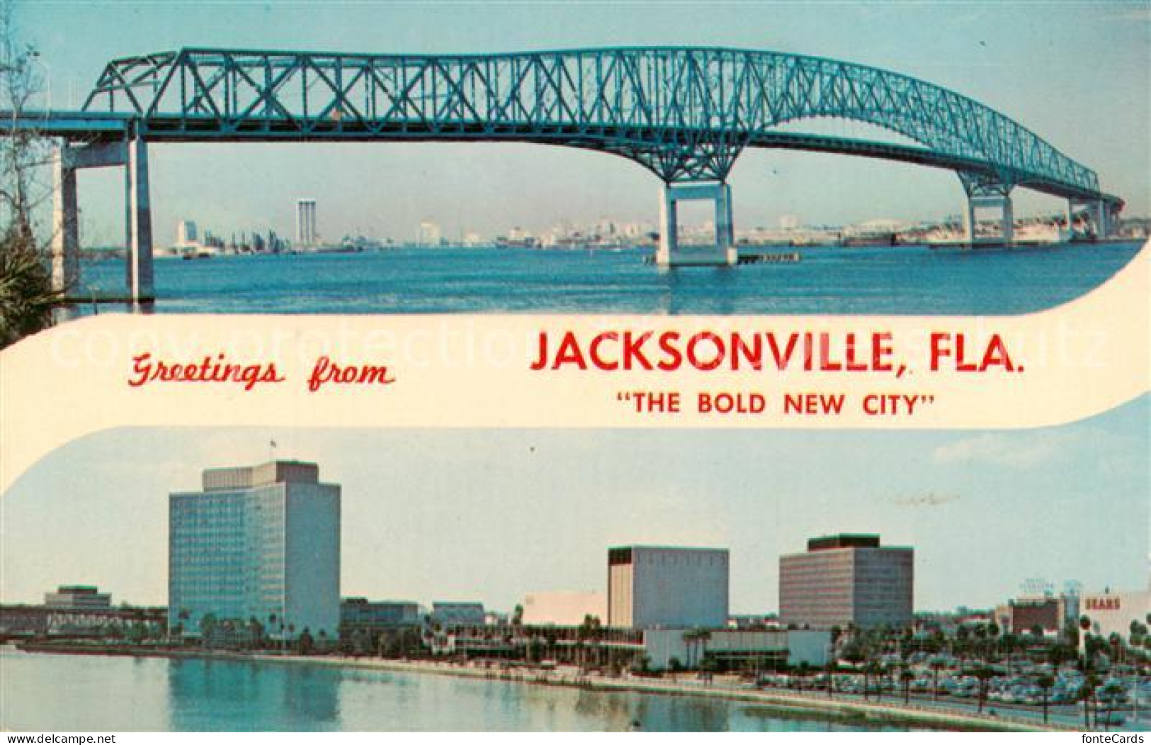 73816167 Jacksonville_Florida View Of The Isaiah D Hart Bridge Across The St Joh - Autres & Non Classés