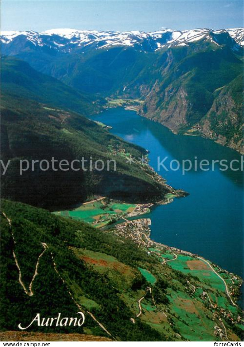 73721900 Aurland Norge Panorama See  - Norvegia