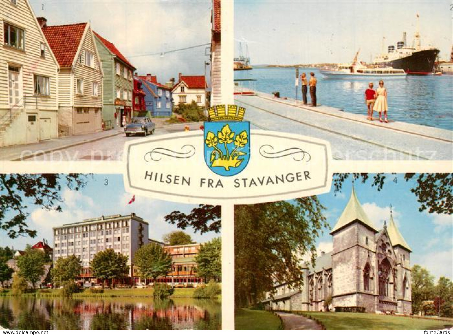 73575350 Stavanger Gamlebyen Havnen Hotel Atlantic Domkirken Stavanger - Norvège