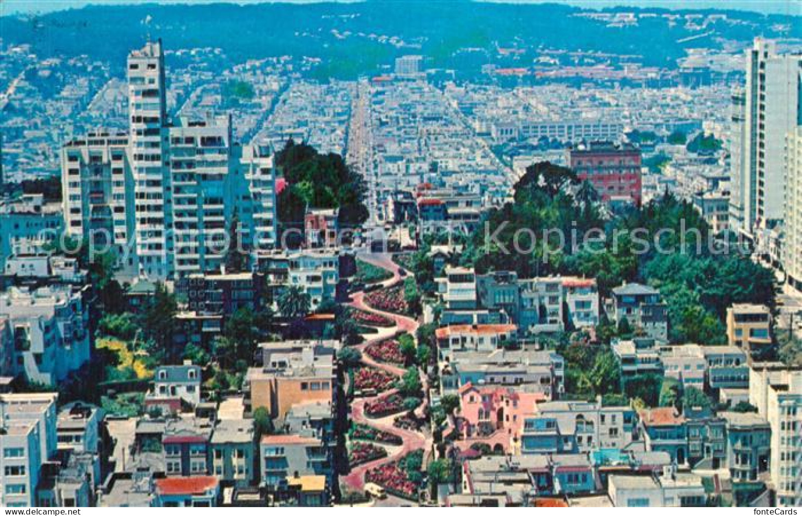 73573221 San_Francisco_California Lombard Street - Andere & Zonder Classificatie