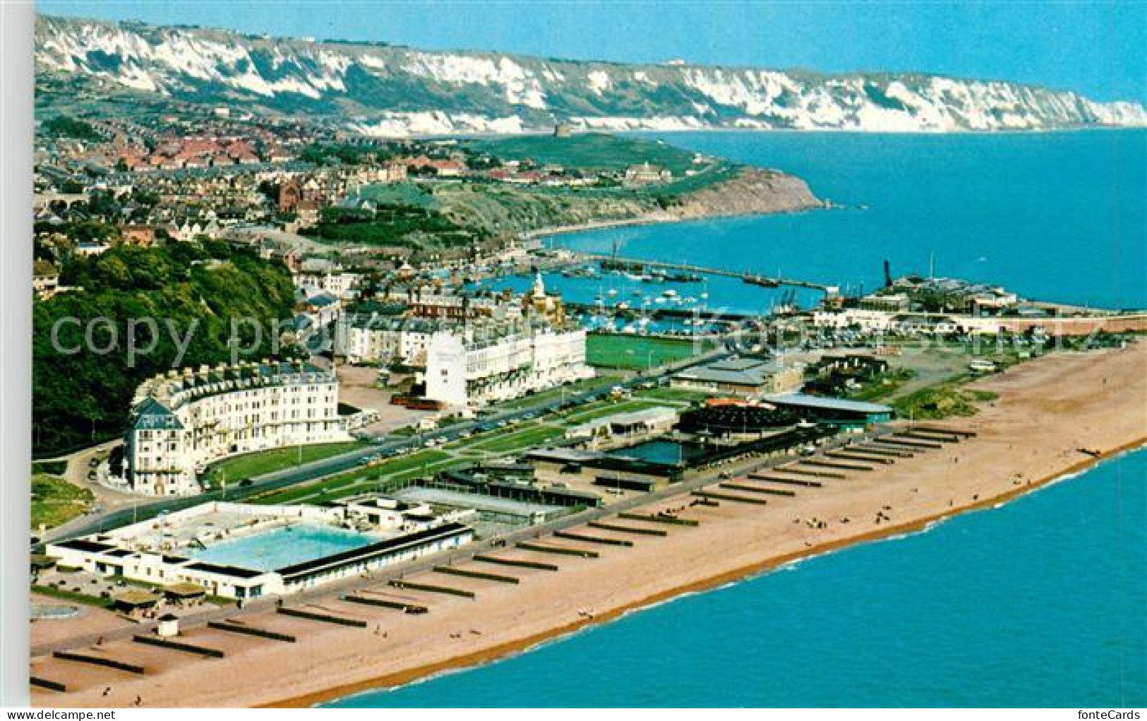 73573142 Folkestone Aerial View Folkestone - Other & Unclassified