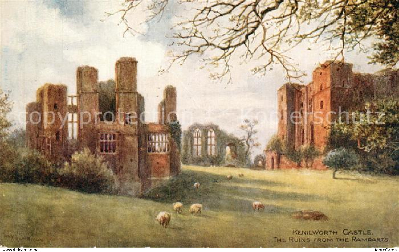 73561969 Kenilworth Castle Ruine Ramparts Kenilworth Castle - Autres & Non Classés