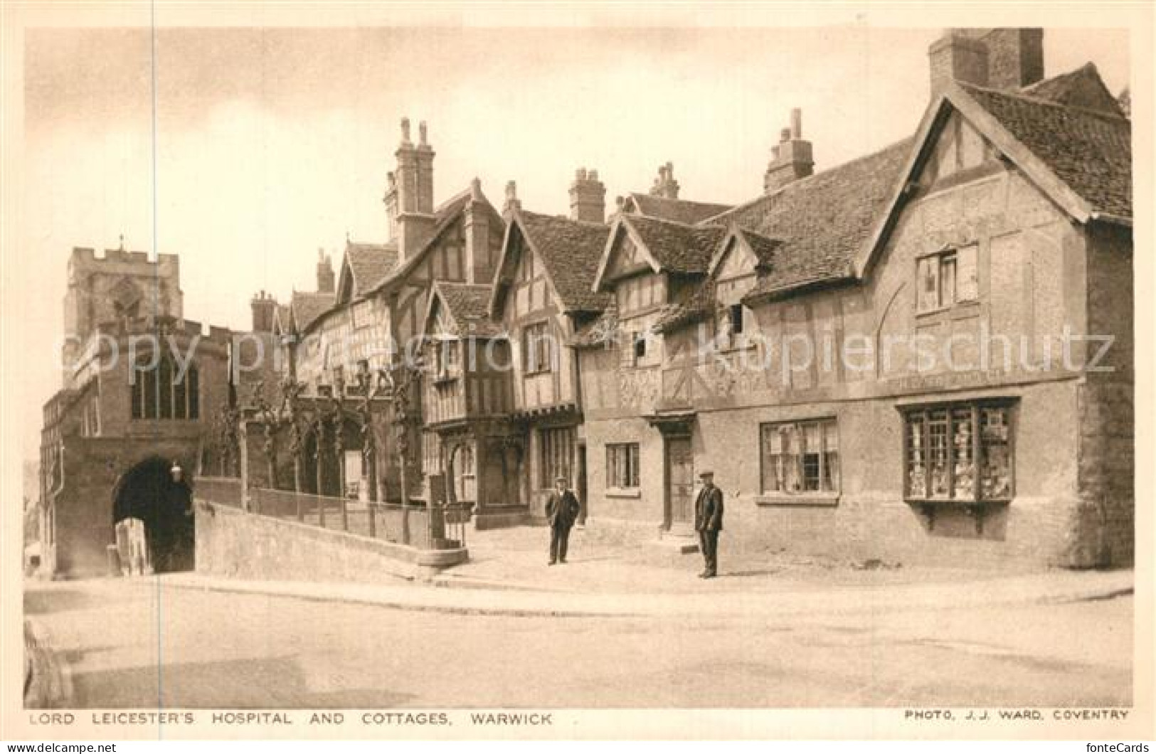 73560197 Warwick Lord Leicesters Hospital Cottages Warwick - Autres & Non Classés