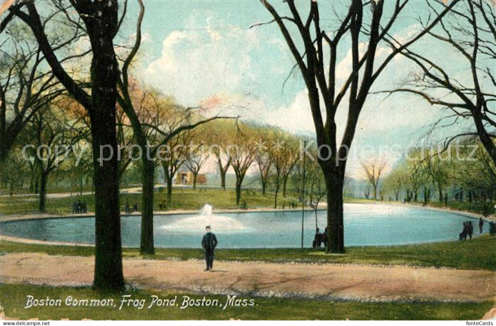 73545642 Boston Boston Common Frog Pond  - Altri & Non Classificati