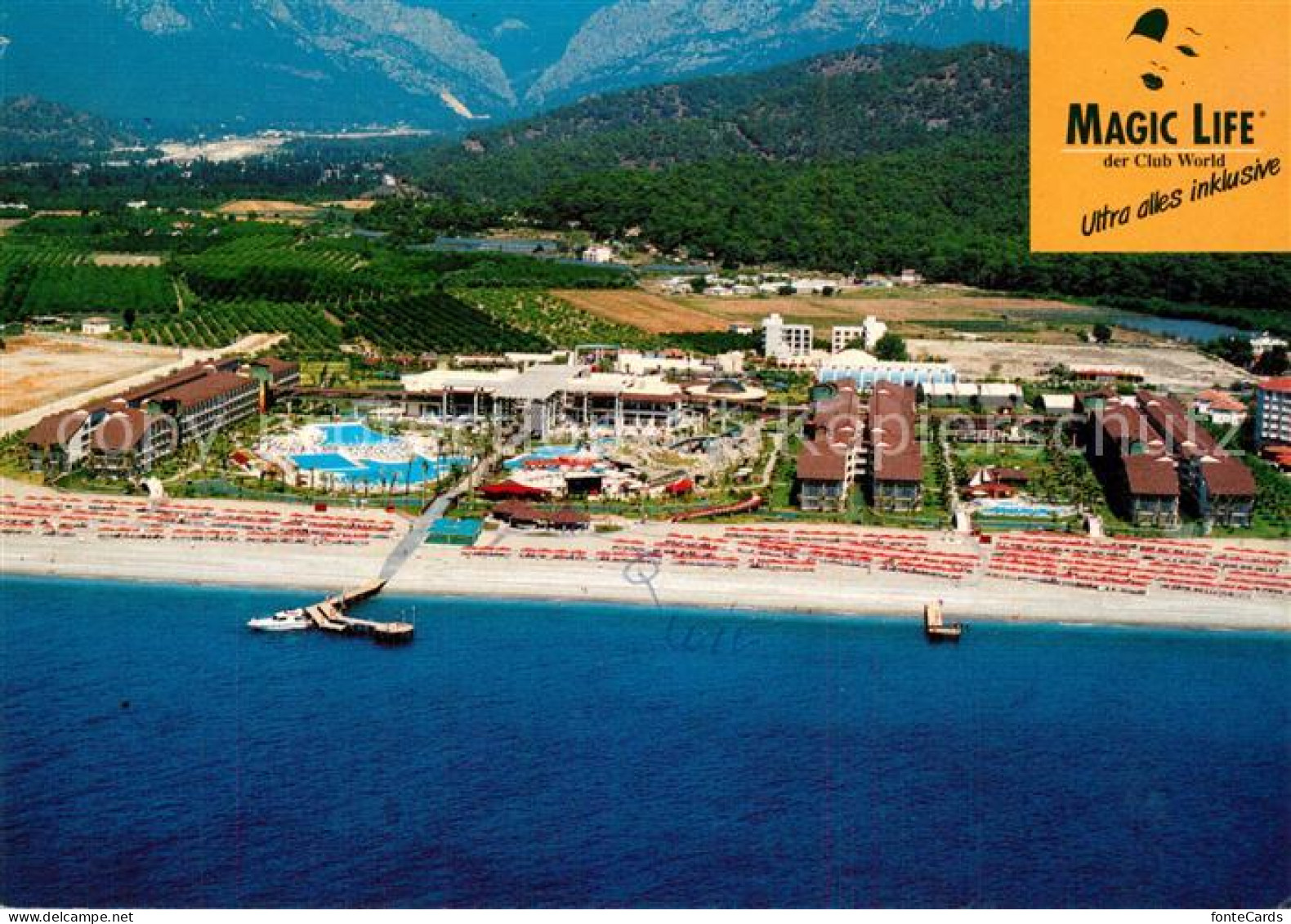 73513346 Kemer Fliegeraufnahme Hotelanlagen Magic Life Kemer - Türkei