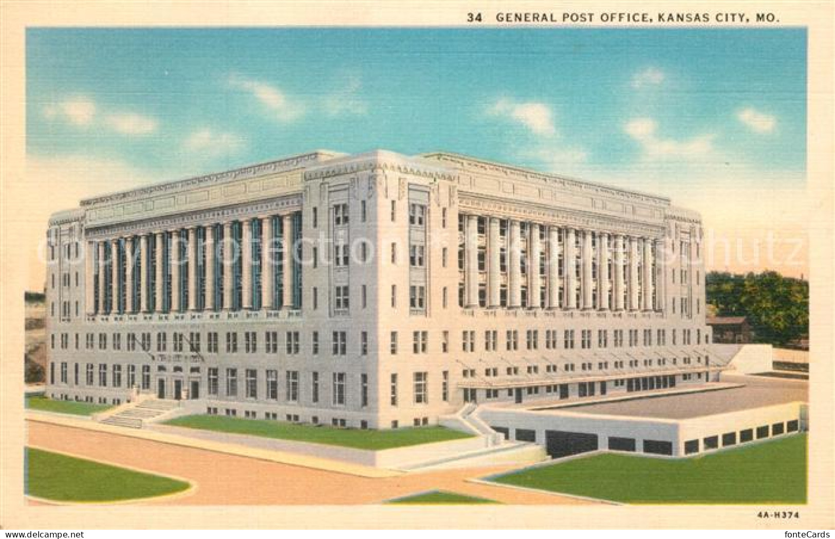 73508245 Kansas_City_Missouri General Post Office - Autres & Non Classés