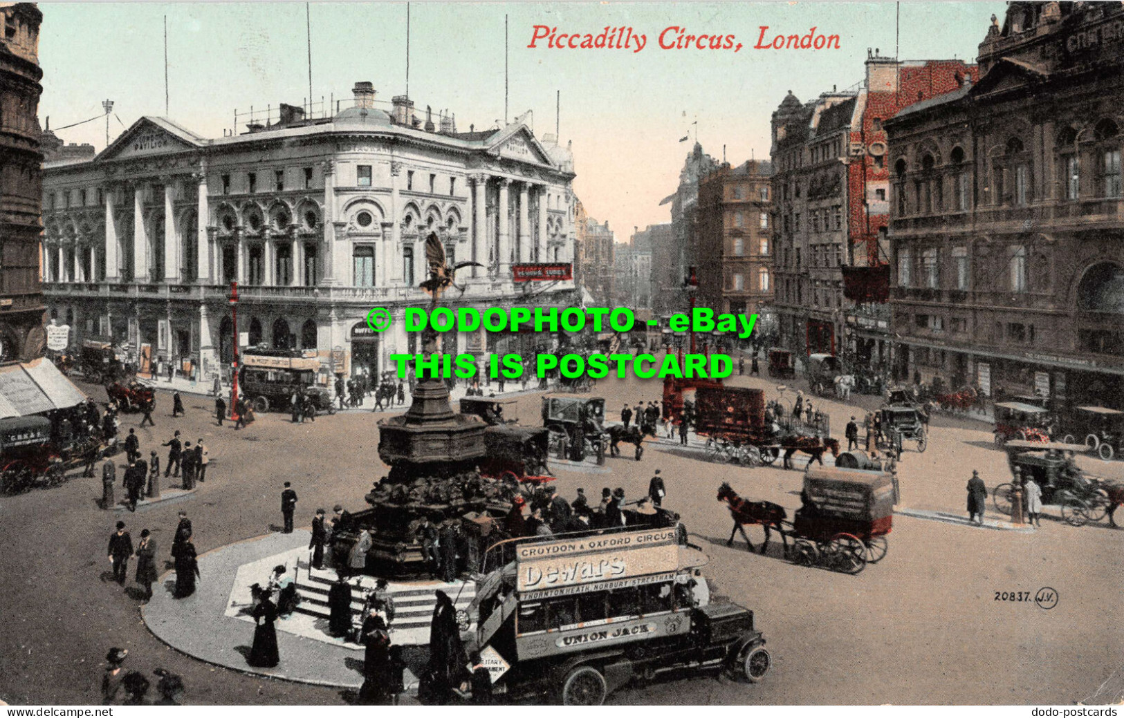 R534489 London. Piccadilly Circus. Valentines Series - Andere & Zonder Classificatie