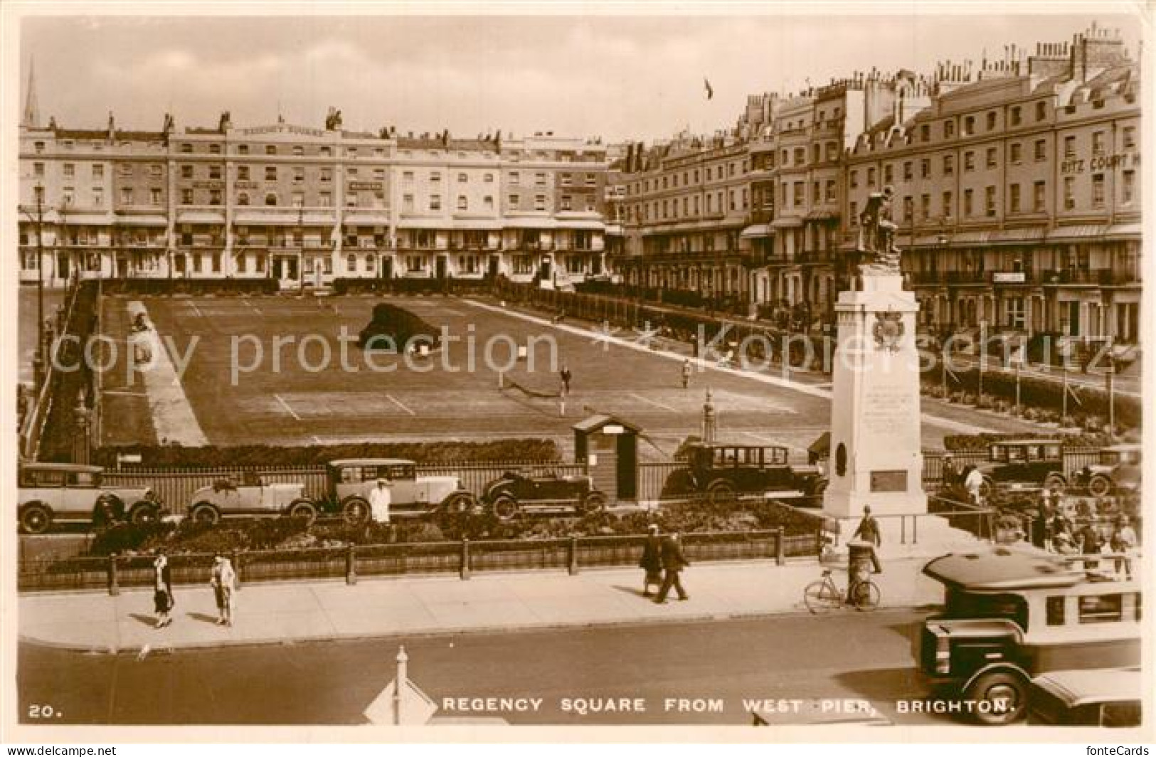 73508013 Brighton East Sussex Regency Square From West Pier Brighton East Sussex - Altri & Non Classificati