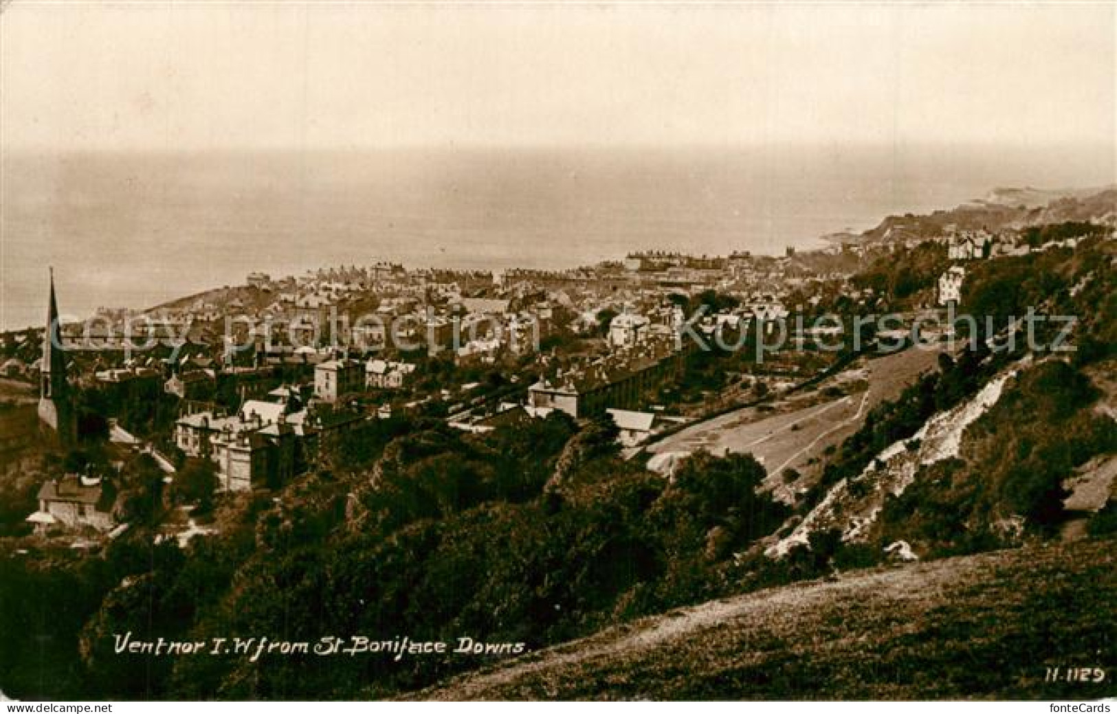 73507617 Ventnor Isle Of Wight From St Boniface Downs Ventnor Isle Of Wight - Other & Unclassified