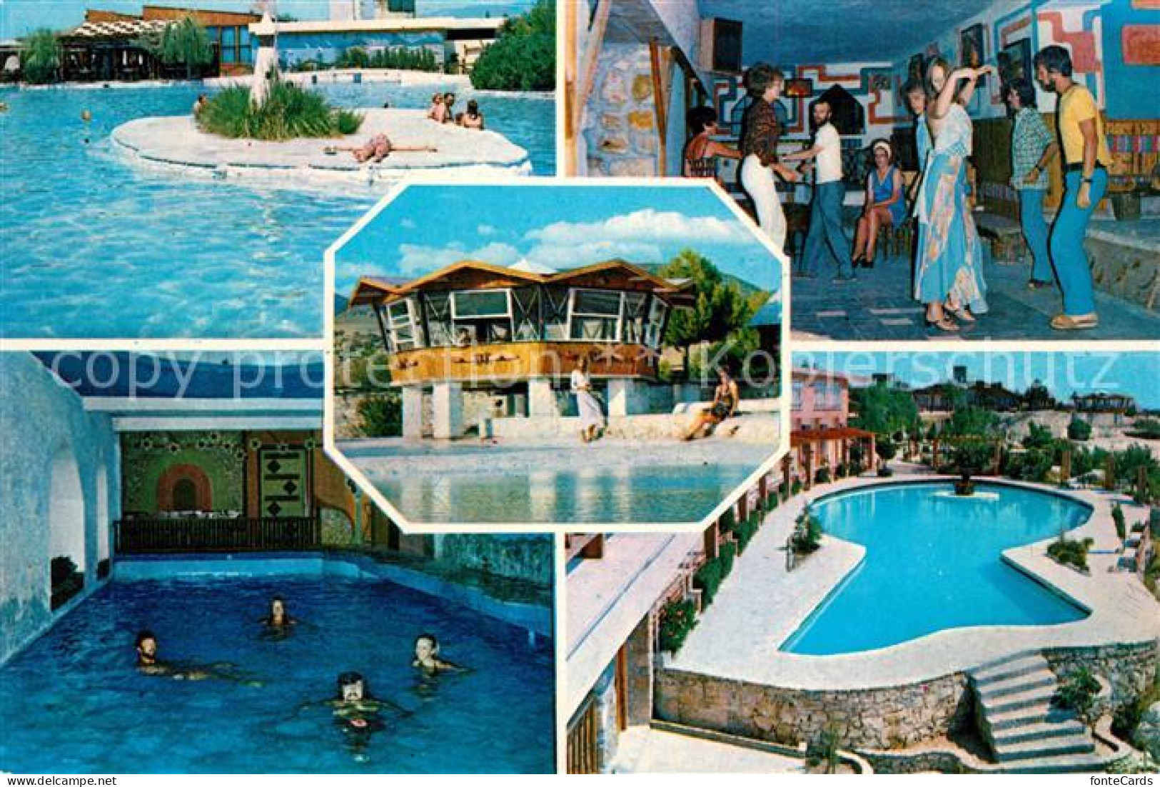 73491855 Pamukkale Denizli Pool Restaurant Tanz Pamukkale Denizli - Turkey