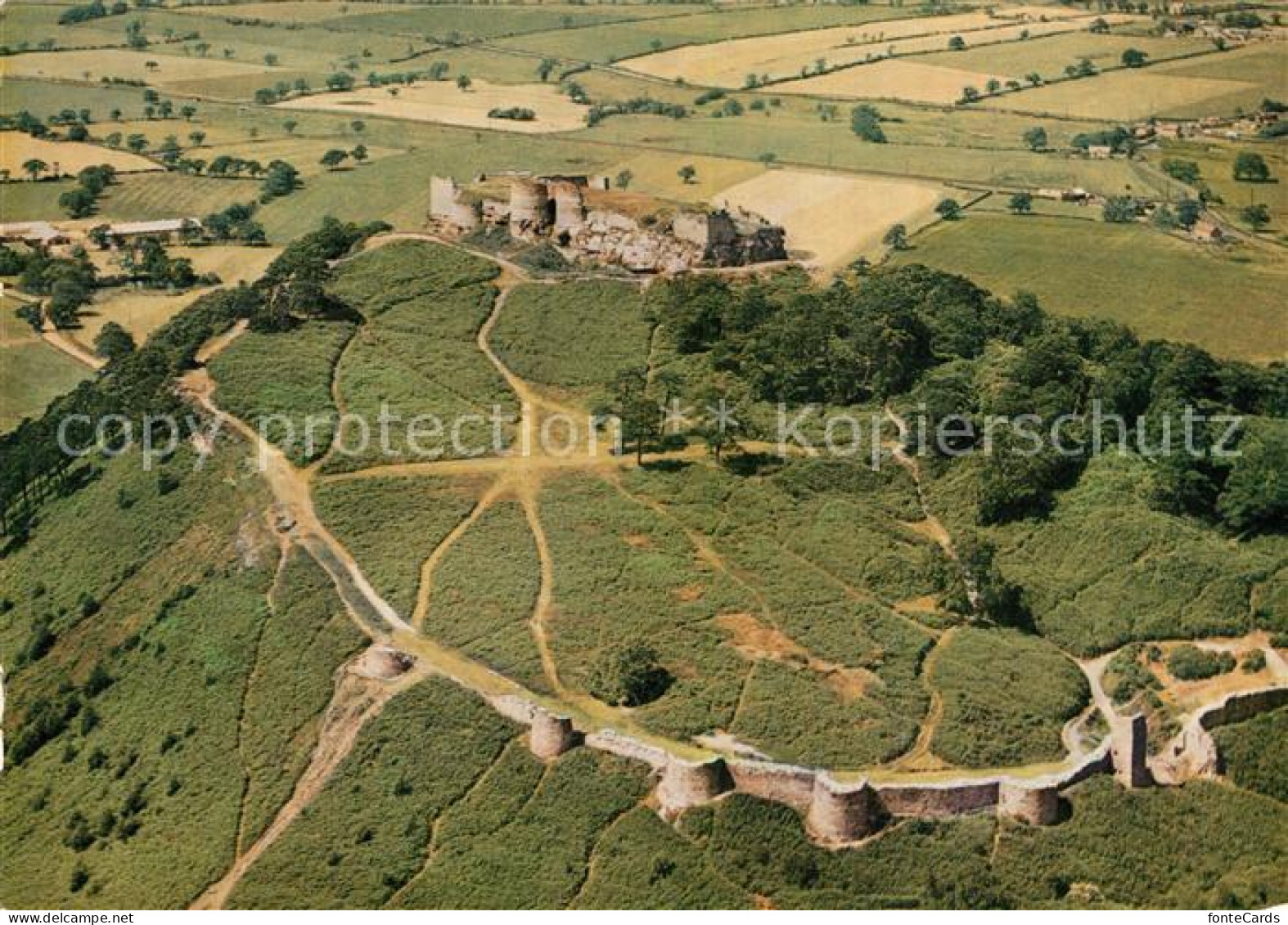 73491786 Cheshire Beeston Castle Air View  - Otros & Sin Clasificación