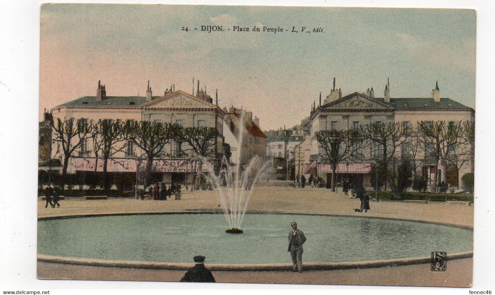 21 - DIJON - Place Du Peuple - Animée  (K173) - Dijon