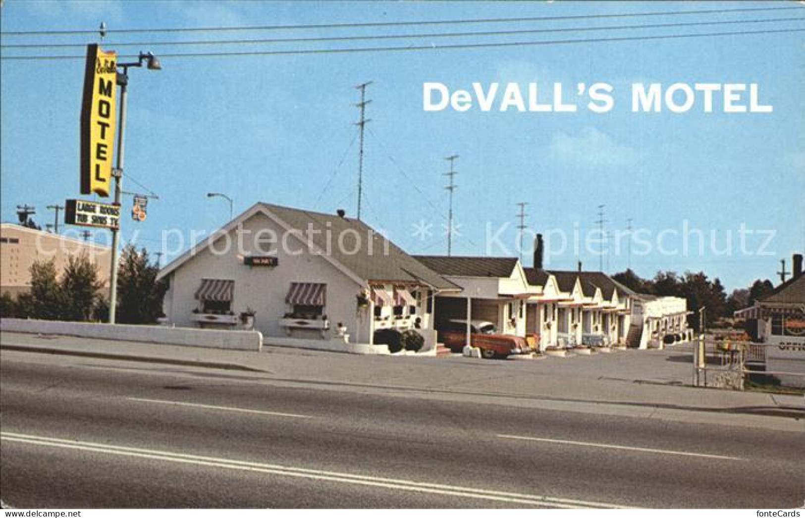 72217756 Vancouver British Columbia De Vall's Motel Vancouver - Unclassified