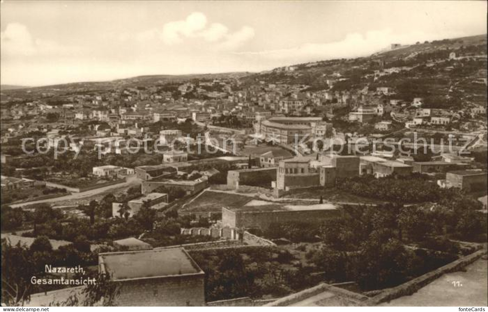 72193421 Nazareth Israel Gesamtansicht  - Israel