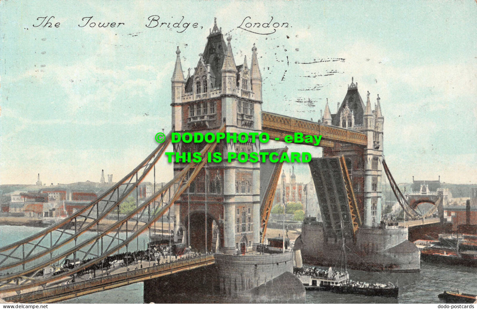 R534545 London. The Tower Bridge. 1924 - Otros & Sin Clasificación