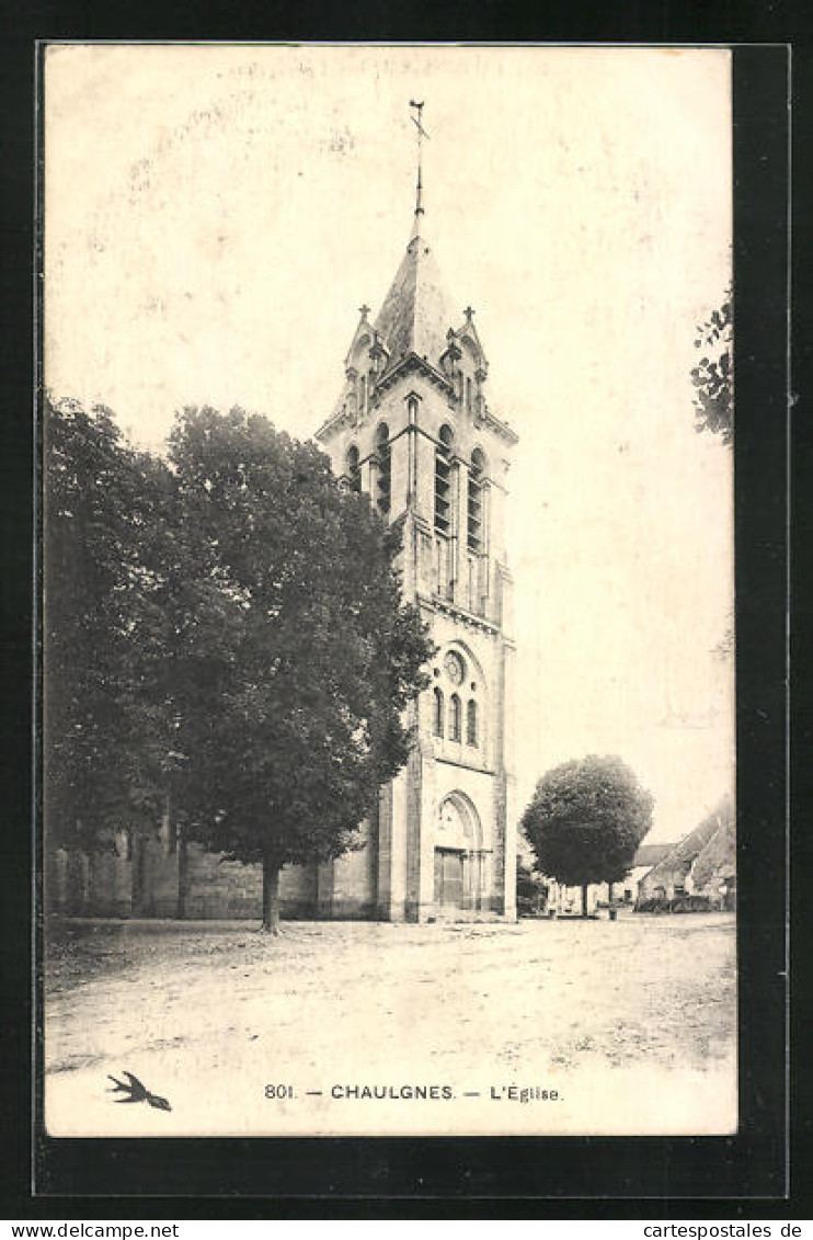 CPA Chaulgnes, L'Église  - Andere & Zonder Classificatie