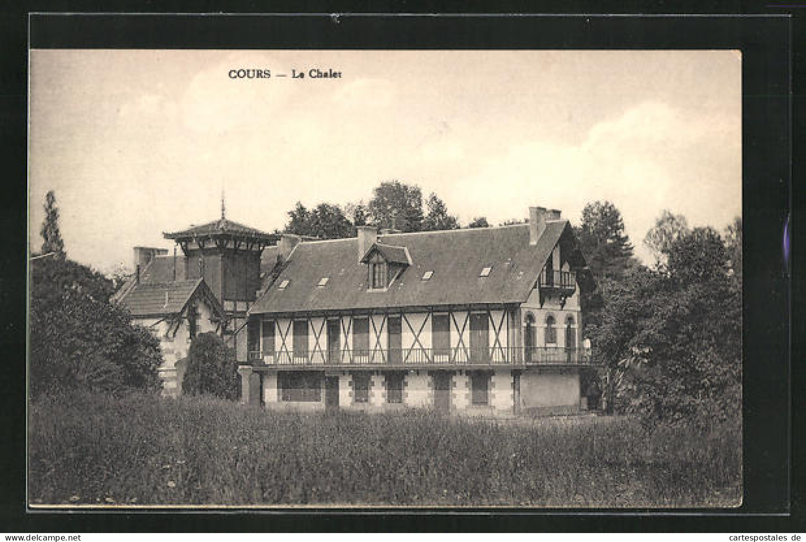 CPA Cours, Le Chalet  - Autres & Non Classés