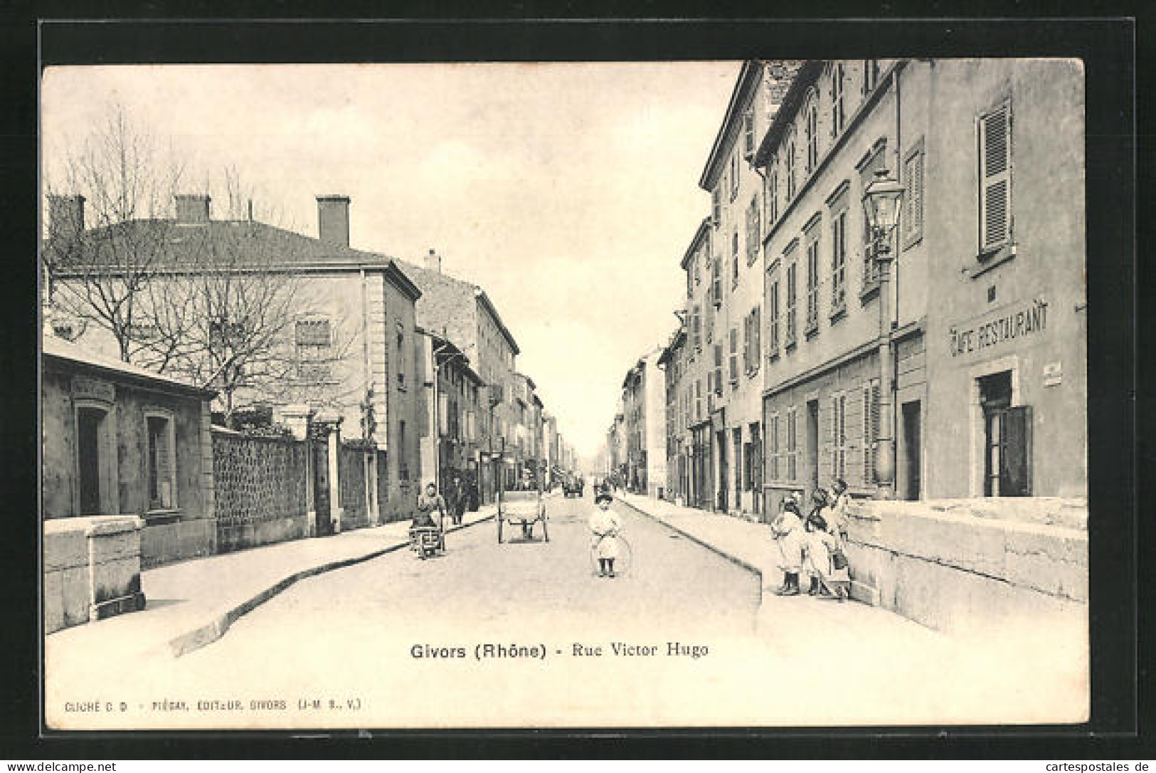 CPA Givors, Rue Victor Hugo  - Givors