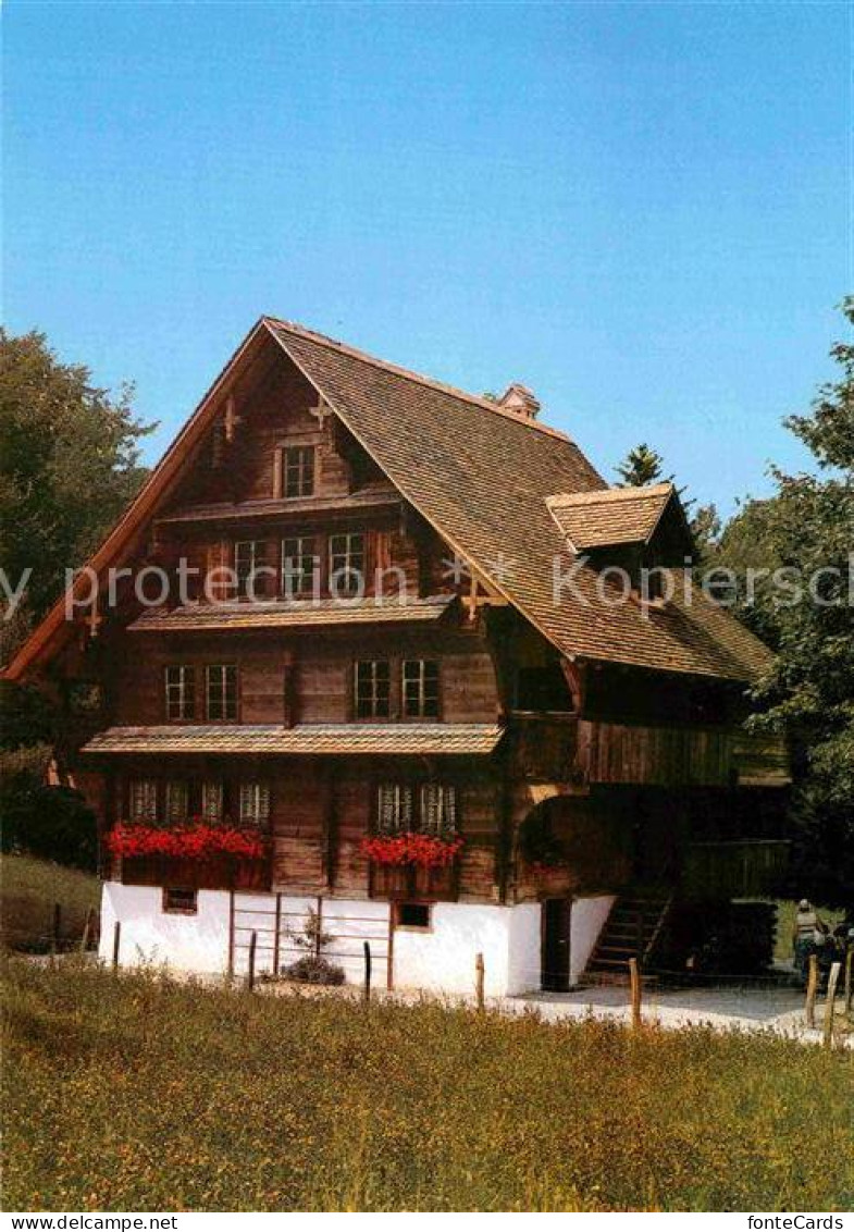 12765221 Hofstetten Brienz Schweizerisches Freilichtmuseum Ballenberg Wohnhaus S - Autres & Non Classés