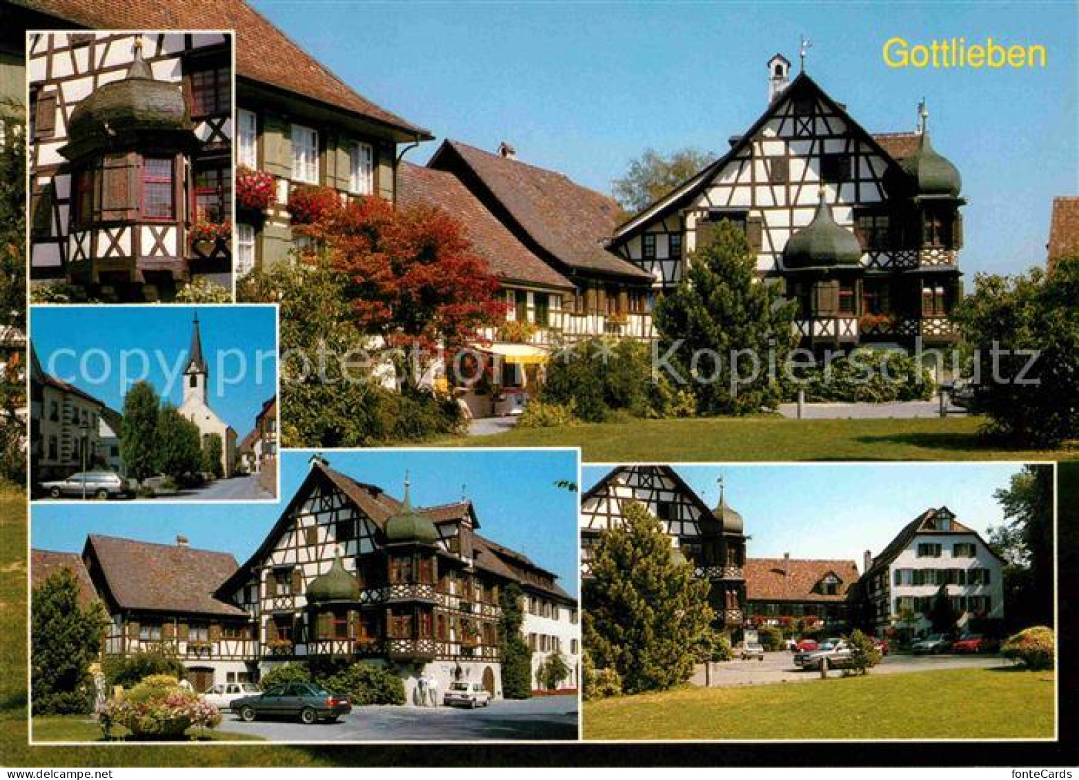 12762140 Gottlieben Erker Fachwerkhaeuser Ortsmotive Gottlieben - Other & Unclassified