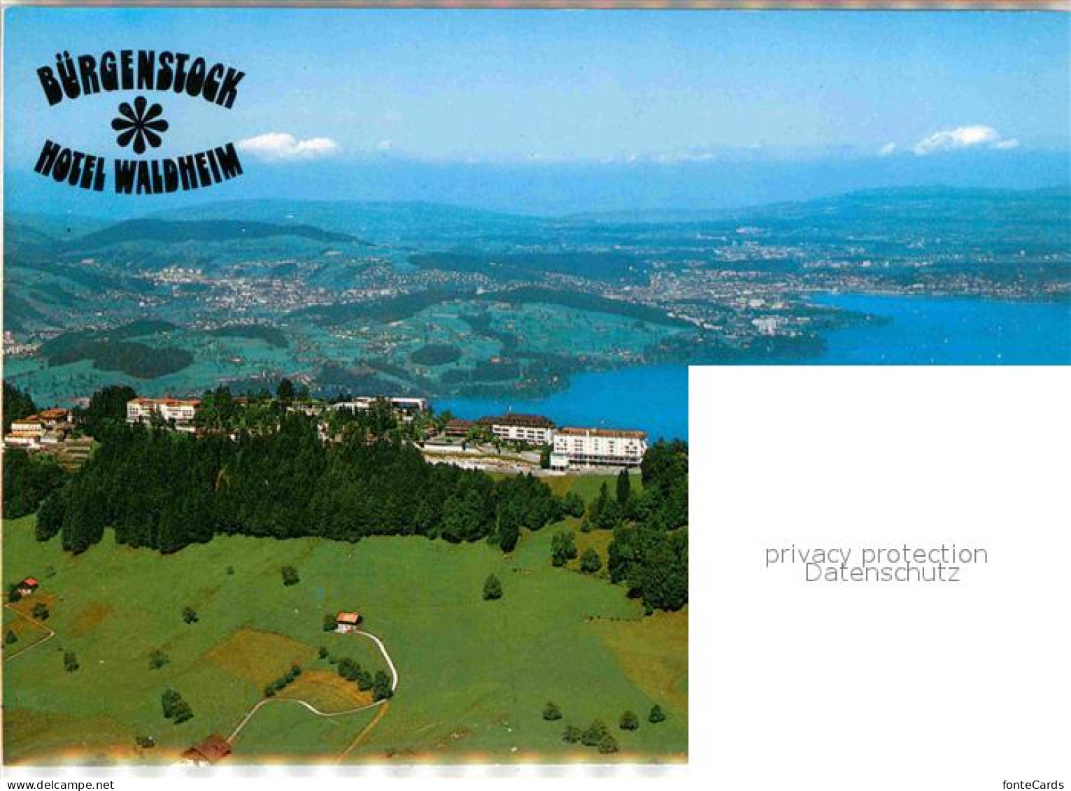 12761462 Buergenstock Vierwaldstaettersee Hotel Waldheim Panorama   - Sonstige & Ohne Zuordnung