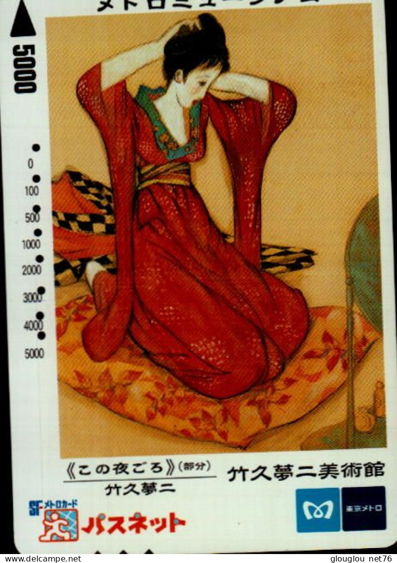 TELECARTE  ASIATIQUE...GEISHA.... - Personaggi