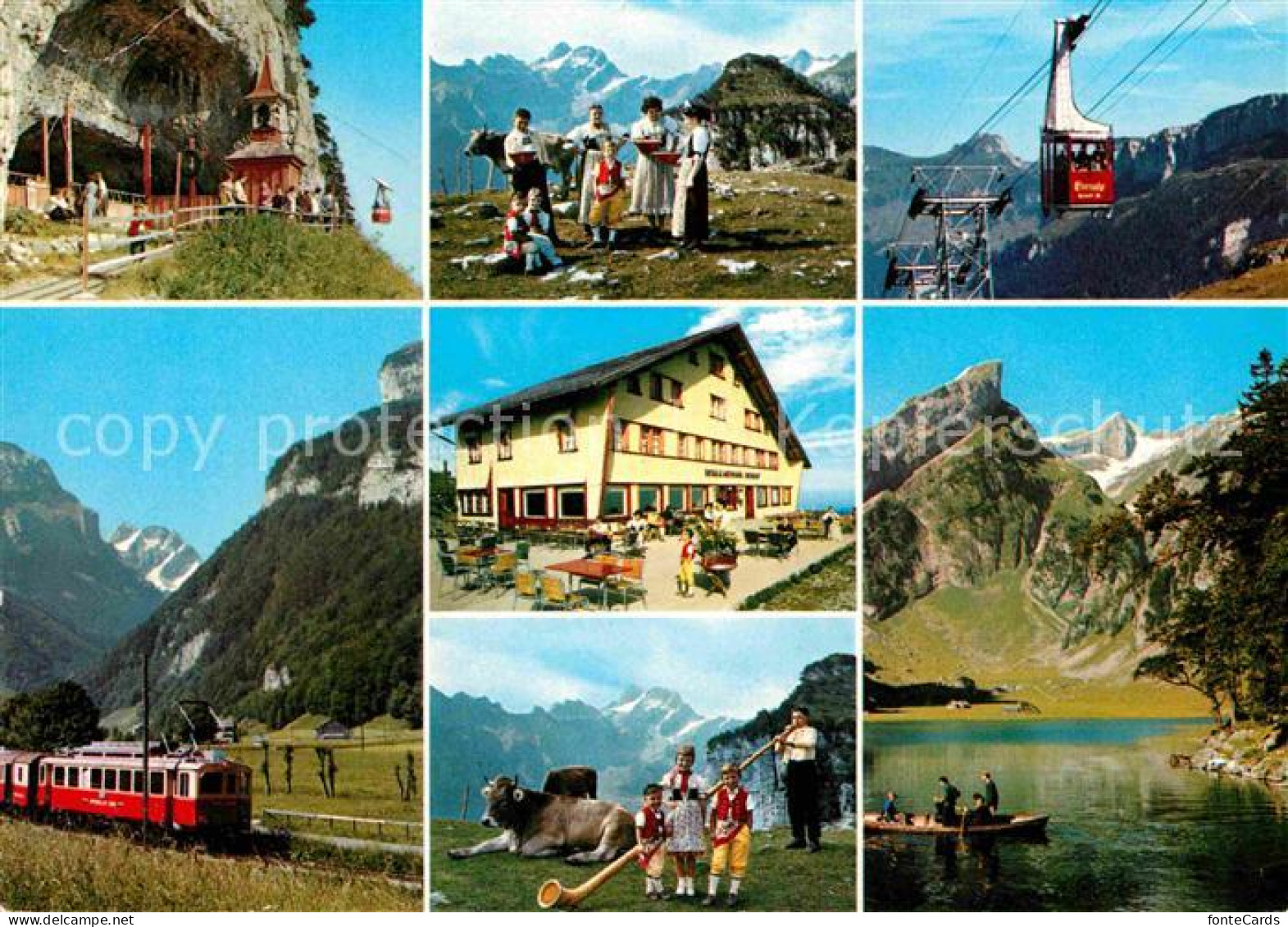 12760483 Ebenalp Berggasthaus Seepartie Seilbahn Tracht Ebenalp - Other & Unclassified