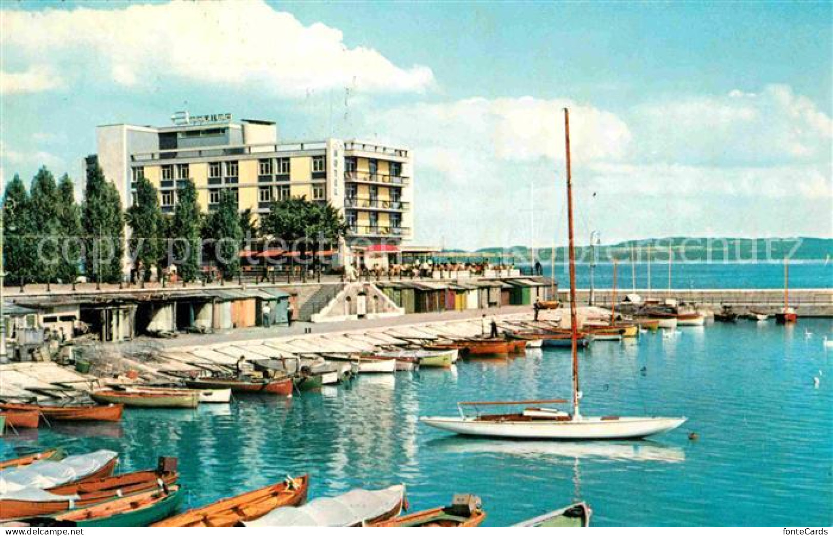 12760450 Neuchatel NE Port Et Hotel Beaulac Neuchatel - Sonstige & Ohne Zuordnung