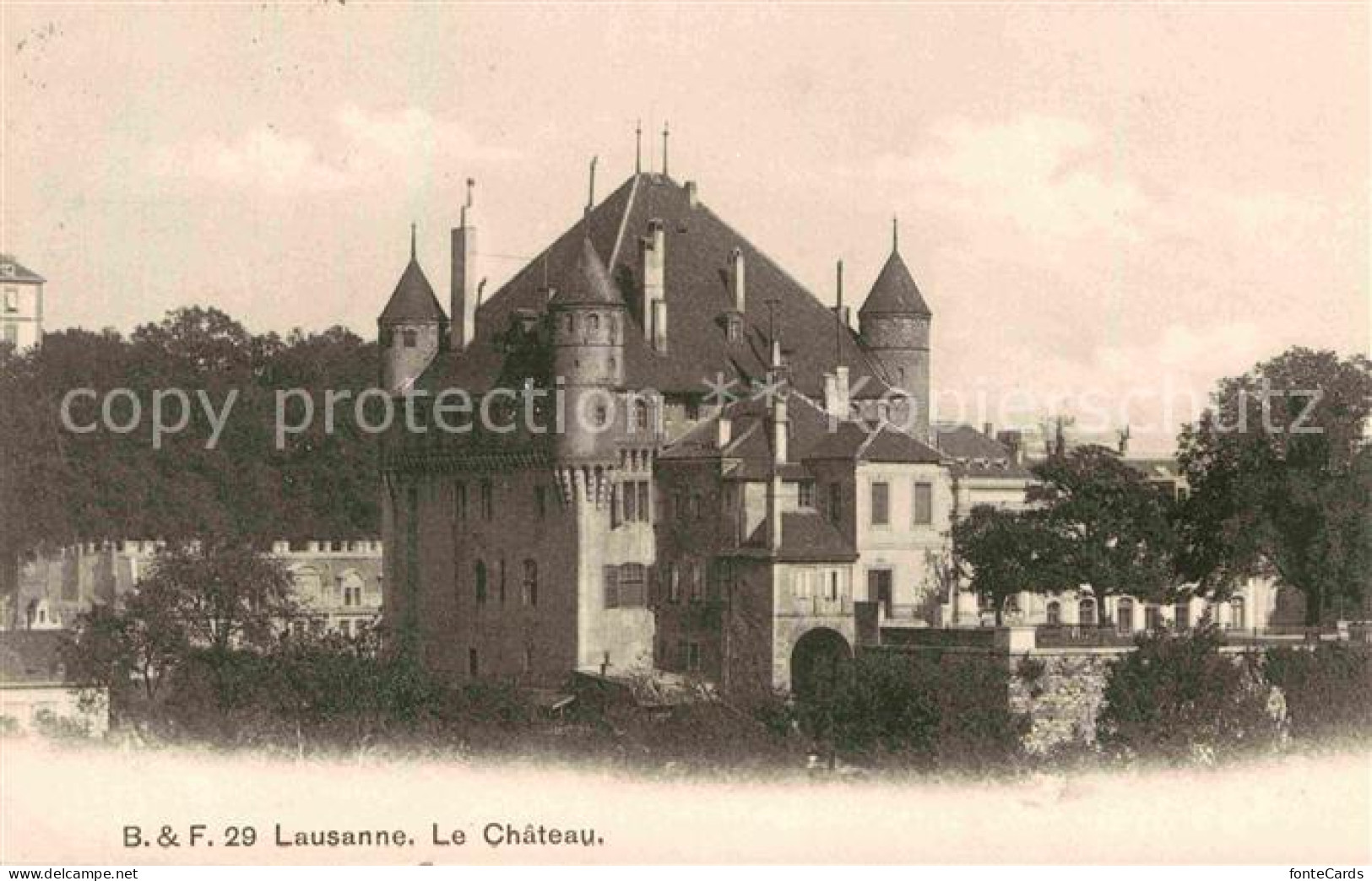 12759871 Lausanne VD Le Chateau Lausanne - Altri & Non Classificati