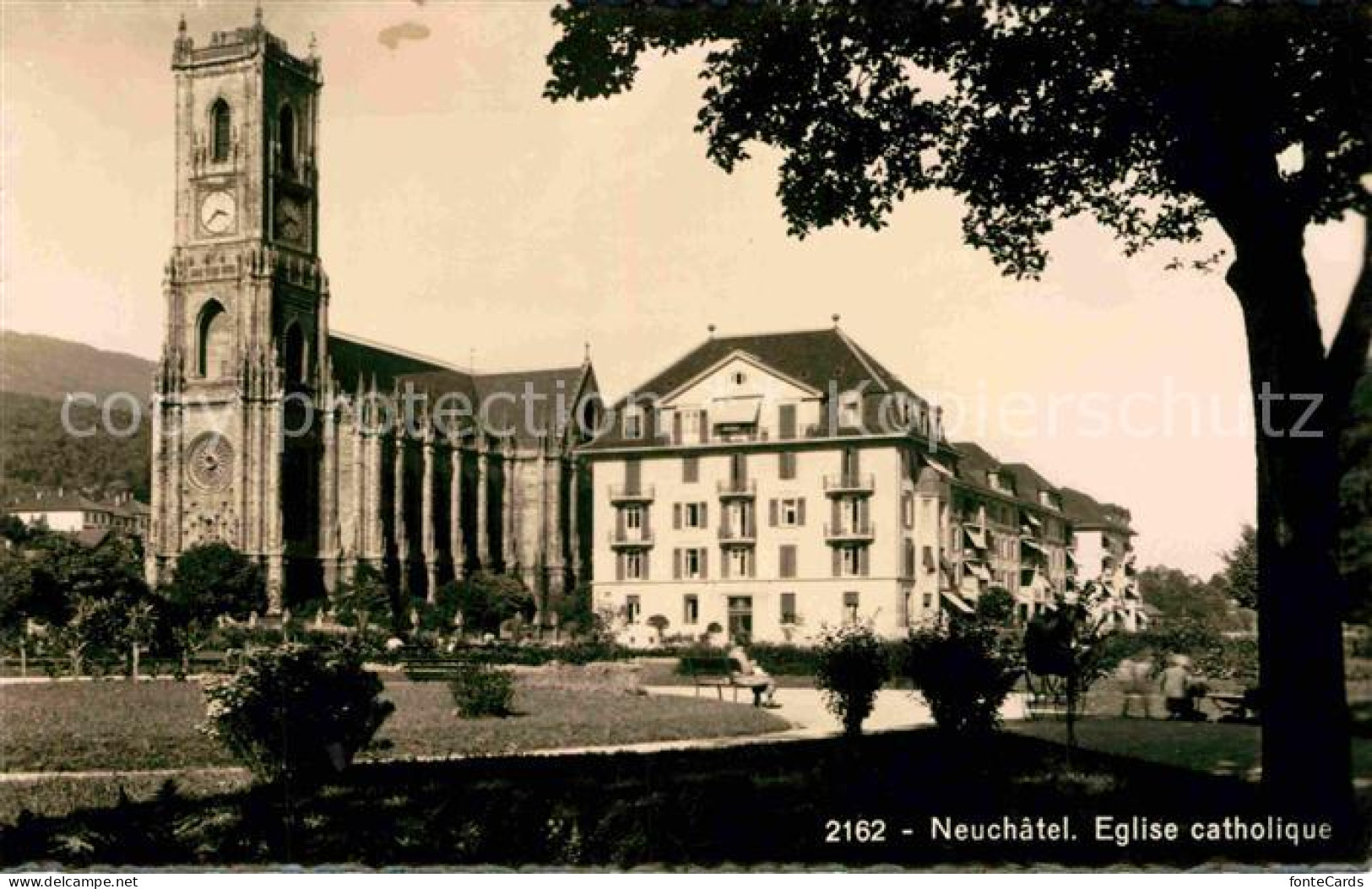 12758828 Neuchatel NE Eglise Catholique Neuchatel - Sonstige & Ohne Zuordnung