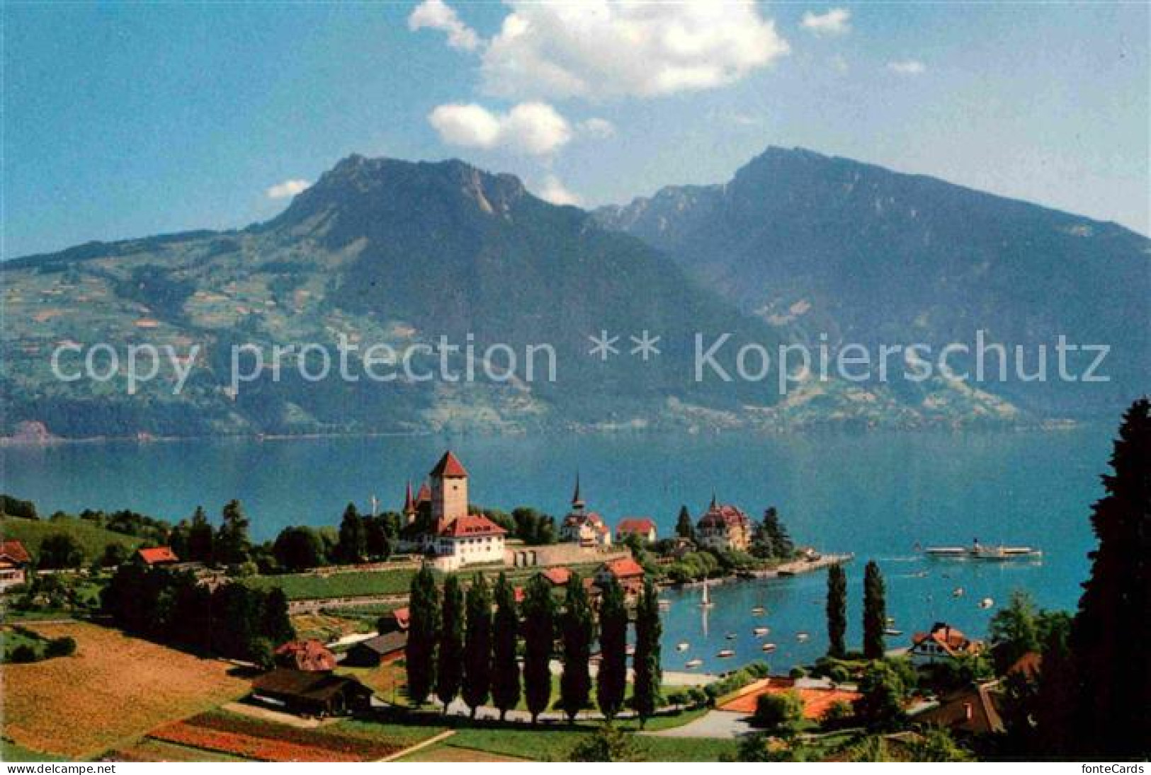 12758758 Spiez Thunersee BE Mit Rothorn Und Niederhorn Spiez - Autres & Non Classés