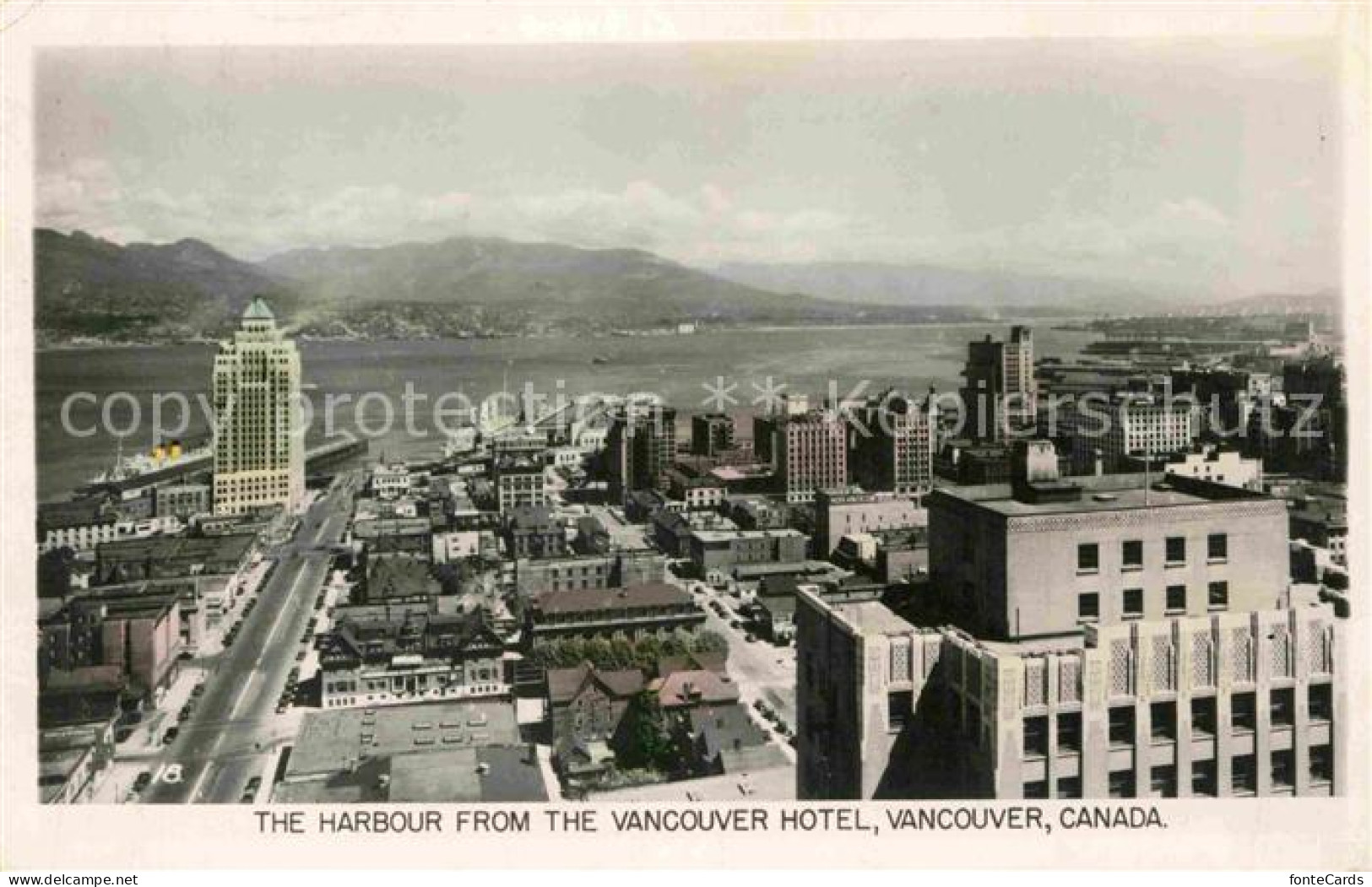 12755787 Vancouver British Columbia Blick Vom Hotel Auf Den Hafen Vancouver - Unclassified