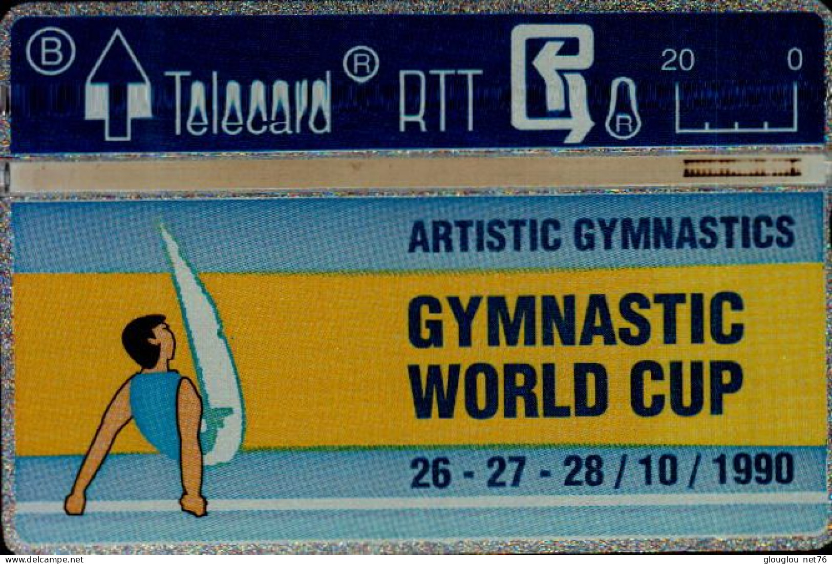 TELECARD  RTT 20...GYMNASTIQUE WORLD CUP - Sport