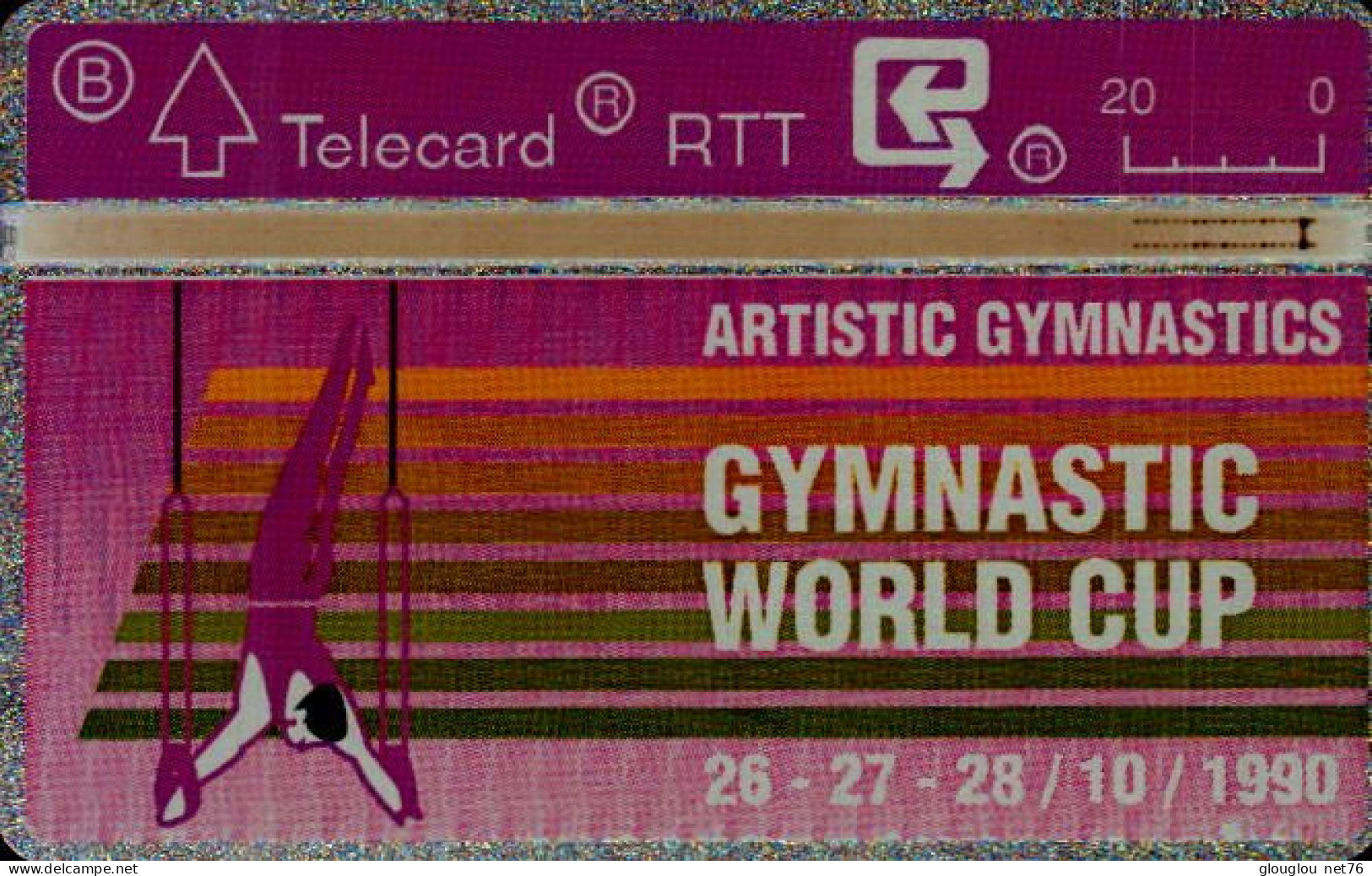 TELECARD  RTT 20...GYMNASTIQUE WORLD CUP - Deportes