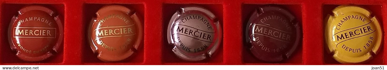 (6) 5 Capsules Mercier - Altri & Non Classificati